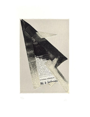 Untitled - Original Mixed Media by Hans Richter - 1973 1973