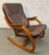 Vintage Bentwood and Leather Rocking Chair For Sale In New York - Image 6 of 12