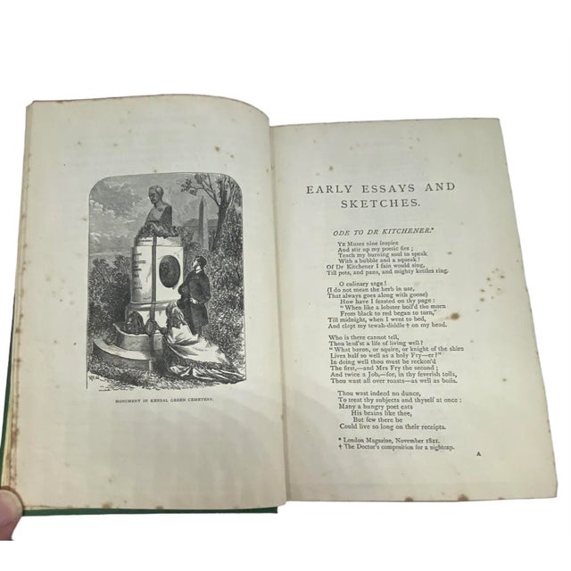 1876 The Choice Works of Thomas Hood, in Prose and Verse Including the Cream of the Comic Annuals Book For Sale - Image 9 of 12