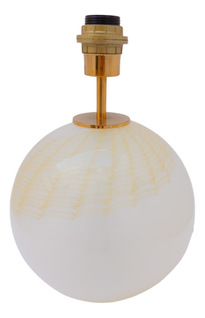 Gold Sphere Table Lamp in Murano Glass attributed to La Murrina, 1980s