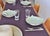 Modernplum Plum Textiles Runyon Plum Linen For Sale - Image 4 of 4