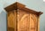 Vintage English Large Pine Cupboard Cabinet Corinthian Capitals Fluted Columns For Sale - Image 12 of 16