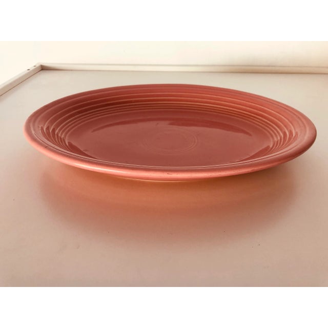 Mid-Century Modern 90's Vintage Fiesta Hlc Oval Platter For Sale - Image 3 of 7
