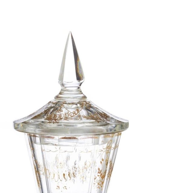 Glass and Crystal Candy Dishes, Set of 2 For Sale - Image 4 of 6