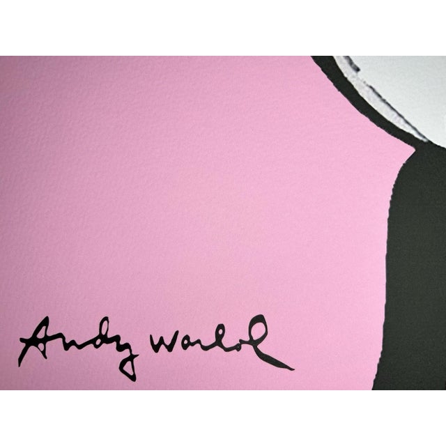 Pink 1986 Carnegie Museum of Art After Andy Warhol "Mickey Mouse" Lithograph For Sale - Image 8 of 12
