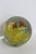 Silvestri Handcrafted Art Glass Paperweight Orange Bugs on a Yellow Flower 4516b For Sale - Image 10 of 12