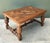 Traditional Vintage Spanish Carved Wood Parquet Extendable Dining Table For Sale - Image 3 of 13