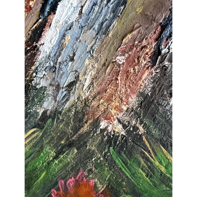 2020s Boulder Flatirons Original Textured Landscape Painting by L. Romo, 2026 For Sale - Image 5 of 5