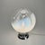 Mid-Century Modern Murano Glass Globe Table Lamp attributed to Mazzega, Italy, 1970s For Sale - Image 3 of 8