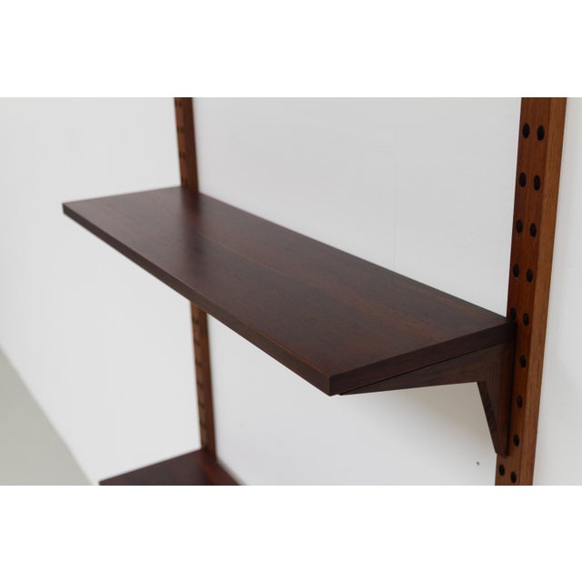 1960s Danish Pau Ferro Wall Unit by Poul Cadovius for Cado, 1960s For Sale - Image 5 of 18