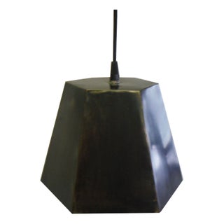 Small Sheet Metal Pendant Light For Sale