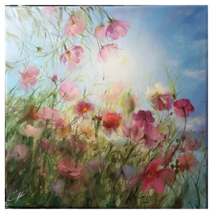 Elena Mardashova, Small Cosmos, Oil on Canvas, 2020