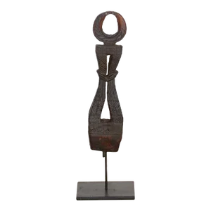 Carved Tribal Butter Churn From Nepal