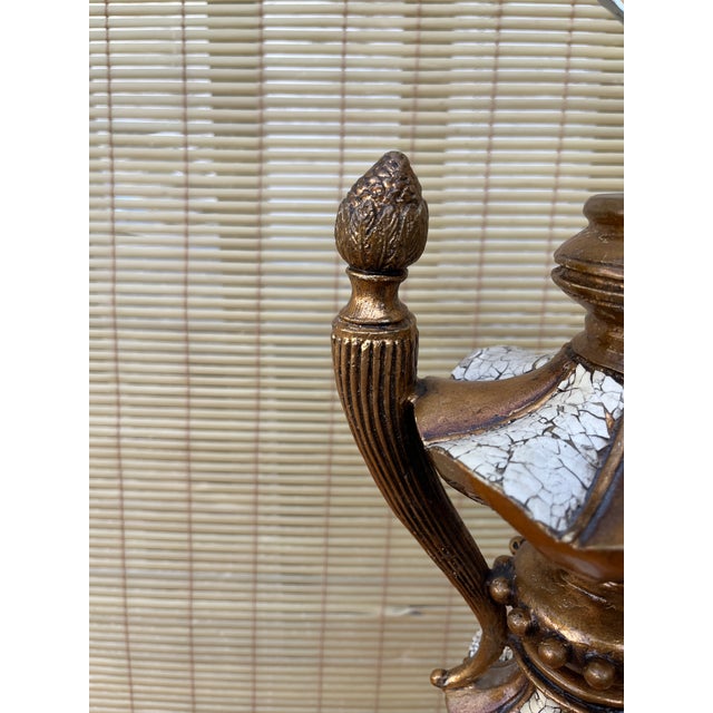 A Pair of Hollywood Regency Neoclassical Revival Style Trophy Table Lamps. Circa 1960s For Sale - Image 11 of 18