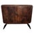 Mid-Century Italian Art Deco Style Walnut Burl and Mirror Mosaic Dry Bar Cabinet by Paolo Buffa, 1940s For Sale - Image 10 of 10