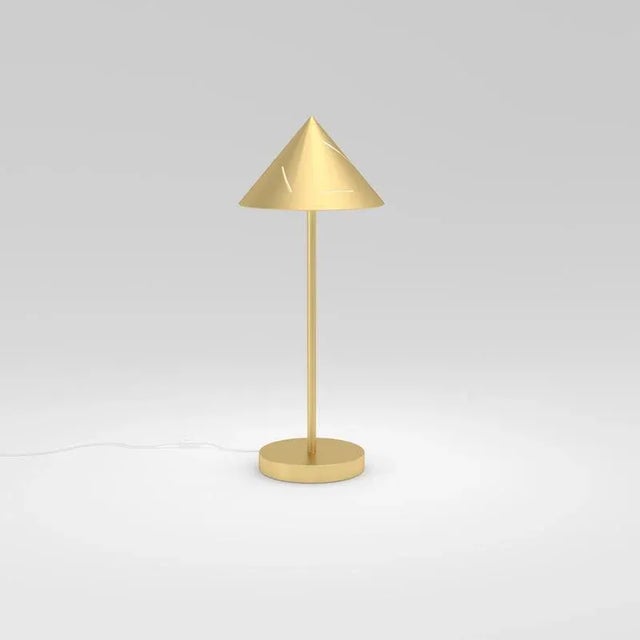 Metal Silver Desk Light II by Atelier Areti For Sale - Image 7 of 8