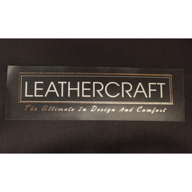 Leathercraft Tufted Leather Executive Office Armchair (C) Chairish