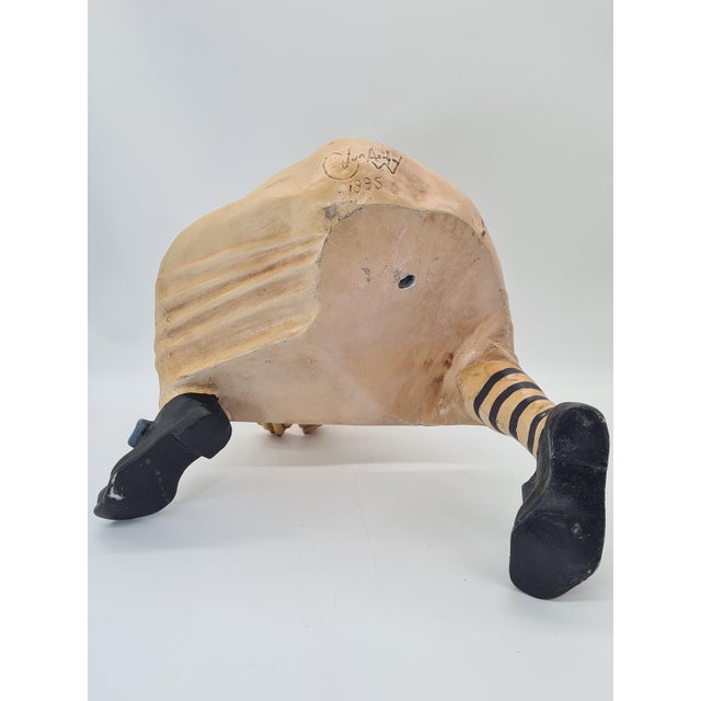 Large Sculpture of a Circus Clown from Jun Asilo, Philippines, 1995 For Sale - Image 9 of 11