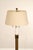 Vintage Brass Floor Lamp With Shade For Sale - Image 4 of 18