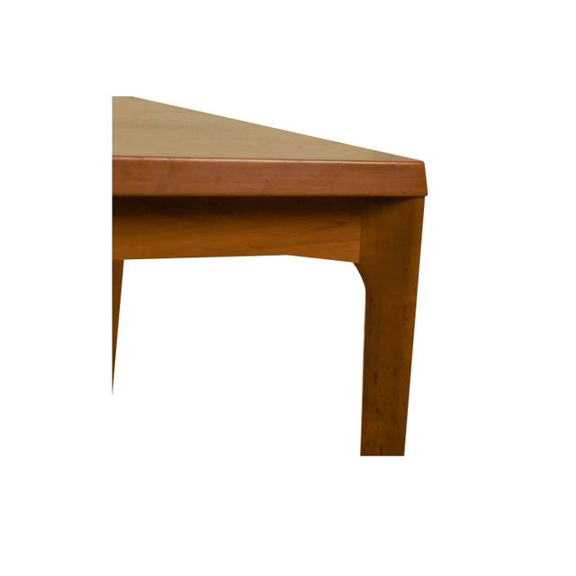 1960s 1960s Mid-Century Danish Teak Extendable Draw Leaf Dining Table For Sale - Image 5 of 12