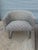 Pair of Pace Attributed Barrel Chairs. Newly reupholstered and ready to go! Bases are very clean and really nice quality...