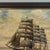 Dark Gray Mid-Century Framed Oil Painting of Four-Masted Ship by Alfred Gabali 'The Preussen' For Sale - Image 8 of 16