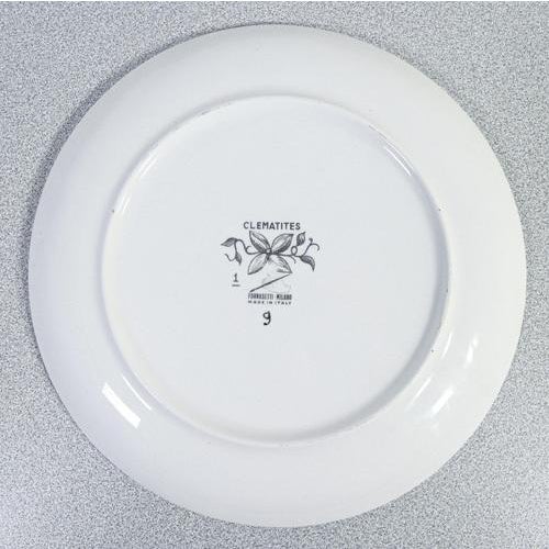 Vintage Plates in Porcelain, Set of 6 For Sale - Image 14 of 18