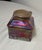 Antique Carl Stolzle Austrian Art Nouveau Red Glass Bronze Writing Inkwell Jar For Sale - Image 4 of 18