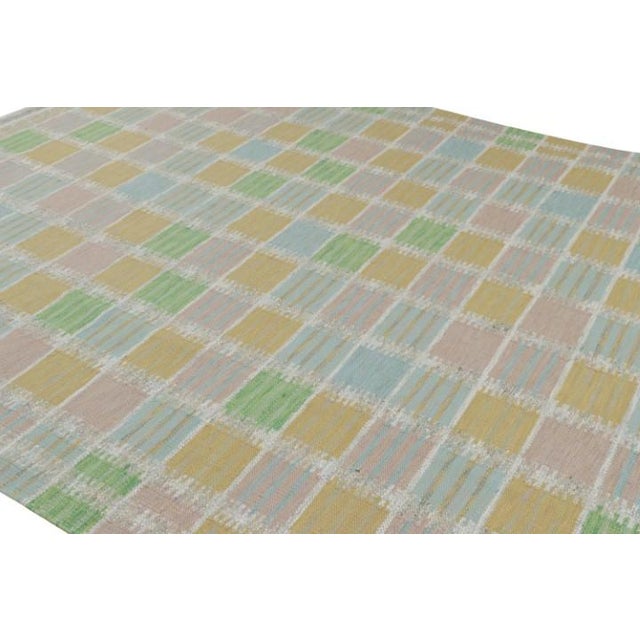 This 9x12 rug is a new addition to the Rug & Kilim’s award-winning Scandinavian rug collection. Made with handwoven wool,...