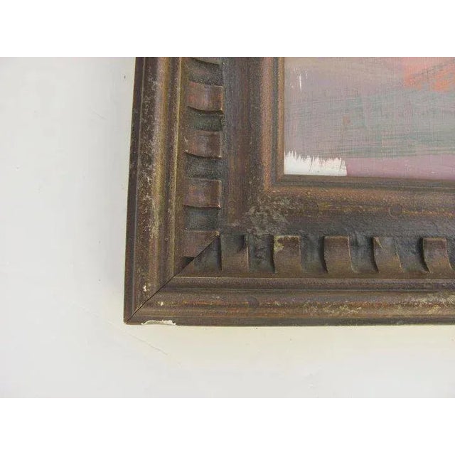 1960s Painting of an Adobe Village Spanish For Sale - Image 4 of 7