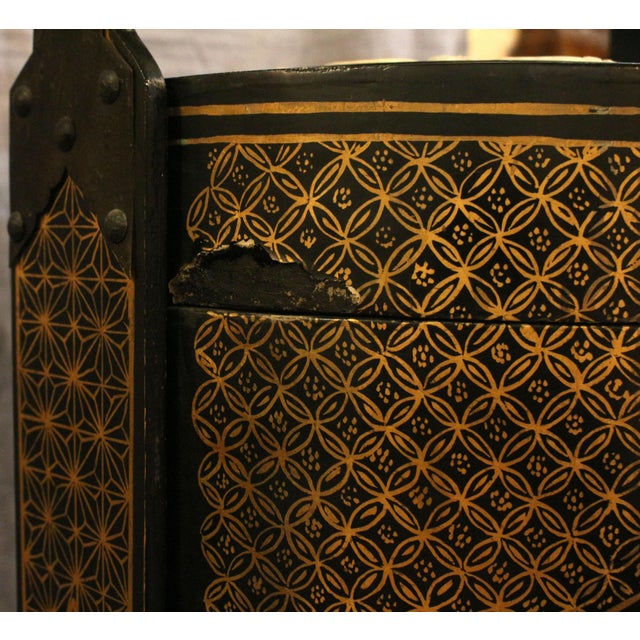 Early 20th Century Grand Scale Chinese Wedding Basket For Sale - Image 9 of 9