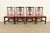 Stickley Georgian Carved Mahogany Dining Chairs, Set of Four For Sale - Image 13 of 13