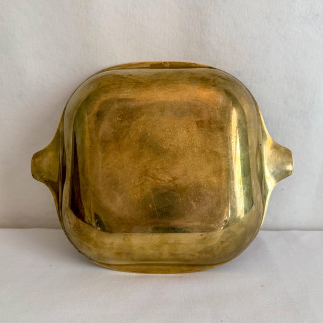 Brass Mid-Century Modern WMF Brass Bowl For Sale - Image 8 of 10