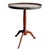 Antique French Neoclassical Mahogany Sunburst Inlaid Oval Side Table With Pierced Brass Gallery, Circa 1900 For Sale In San Diego - Image 6 of 14