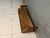 A rustic 19th-century Val d'Aosta chest made of larch wood, a wood prized for its sturdiness and natural durability....