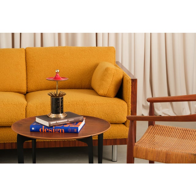 Rosewood Case Sofa in the Style of Milo Baughman, 1970s For Sale In Chicago - Image 6 of 17