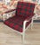Red & Green Checkered Easy Chair, 1960s For Sale - Image 11 of 11