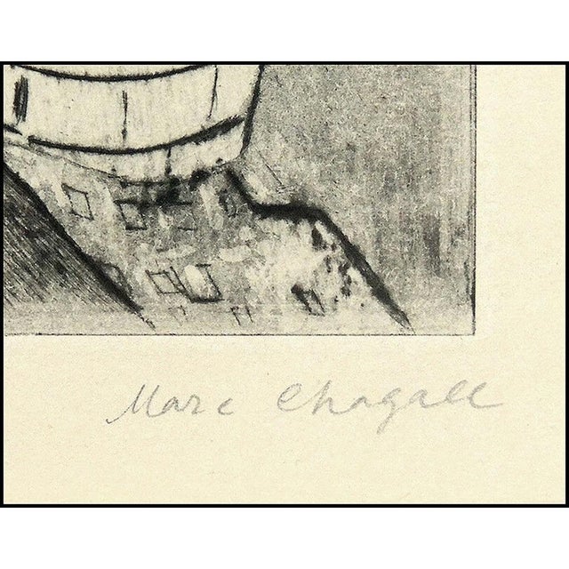 Marc Chagall 1920s Man with a Basket, Marc Chagall For Sale - Image 4 of 7