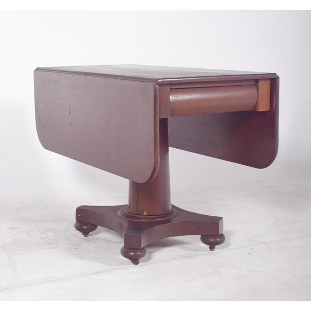 English Flip Flap Sofa Table For Sale - Image 12 of 13