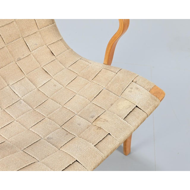 Eva Armchair by Bruno Mathsson for Karl Mathsson, Denmark, 1976 For Sale - Image 17 of 18