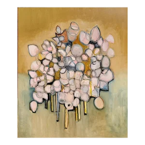 "Untiled 128" Contemporary Original Abstract Oil Painting by Lynn Christian 2021
