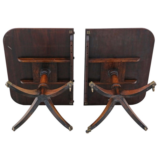 Brown Antique Late 19th Century Mahogany Extending Dining Table For Sale - Image 8 of 9