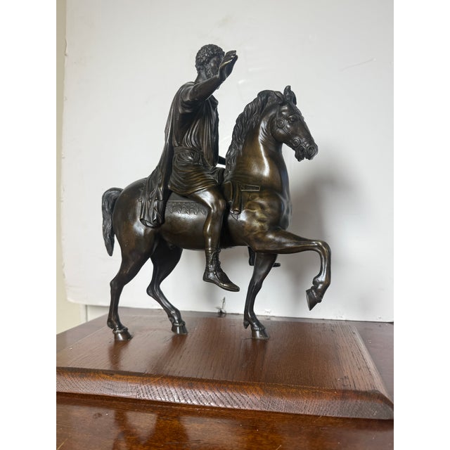 Mid 19th Century Roman Bronze Statue For Sale In San Diego - Image 6 of 6