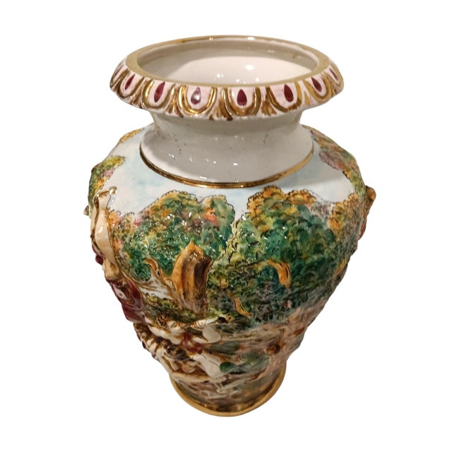 Umbrella Stand from Capodimonte, 1960s, in Good conditions. Designed 1960 to 1969