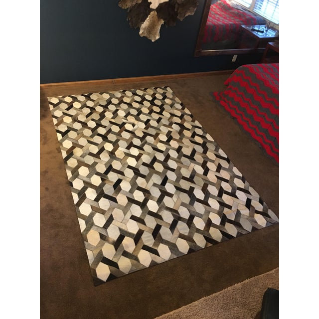 Link Cowhide Rug by Ben Solimani for Restoration Hardware 6' x 9