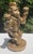 Maitland - Smith Vintage Monkey Candelabra Sculpture With Fez Hat, Aged Gold Finish For Sale - Image 4 of 11