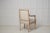Swedish Gustavian Upholstered Pine Armchair For Sale - Image 5 of 11