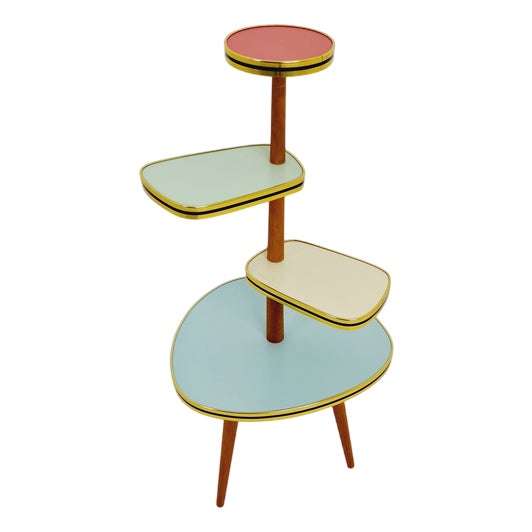 Vintage German Plant Stand, 1950s For Sale