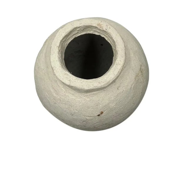 Late 20th Century Late 20th Century Paper Mache Vessel For Sale - Image 5 of 5