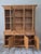 Vintage HUNT COUNTRY FURNITURE two-piece buffet and hutch top in solid oak in their light honey finish. A similar style...
